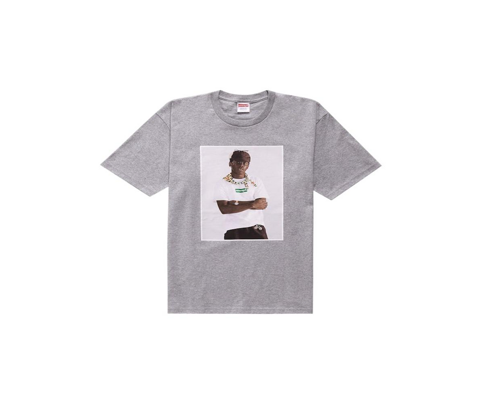 Supreme Tyler The Creator Tee Heather Grey