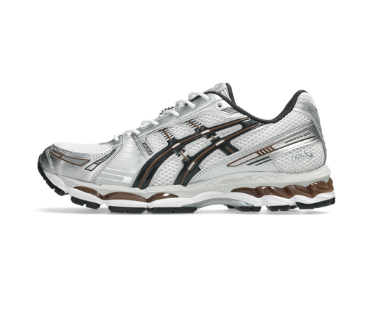 ASICS Gel-Kayano 12.1 White Graphite Grey Brown
