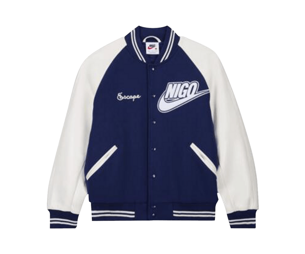 Nike x Nigo NRG Varsity Jacket Navy