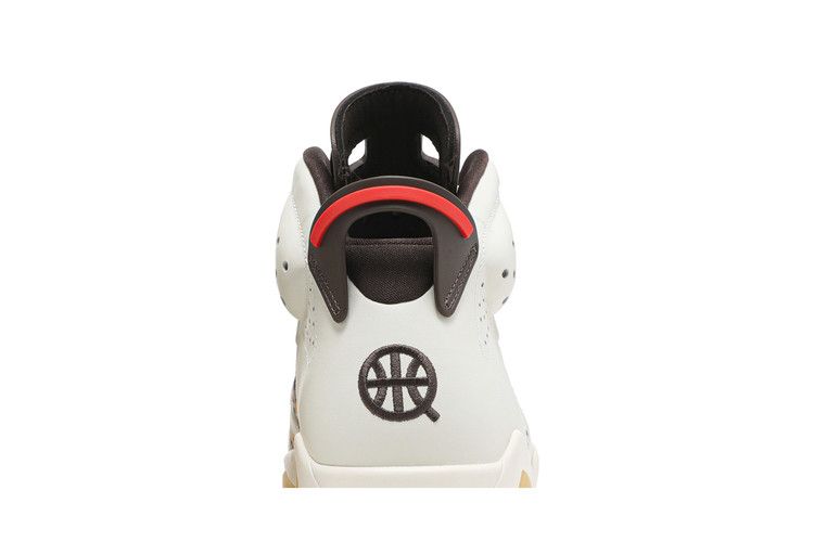 Air Jordan 6 Retro Quai 54 Sail Brown (2020) - CZ4152-100