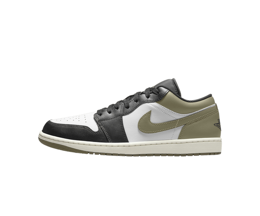 Jordan 1 Low Black Toe Medium Olive