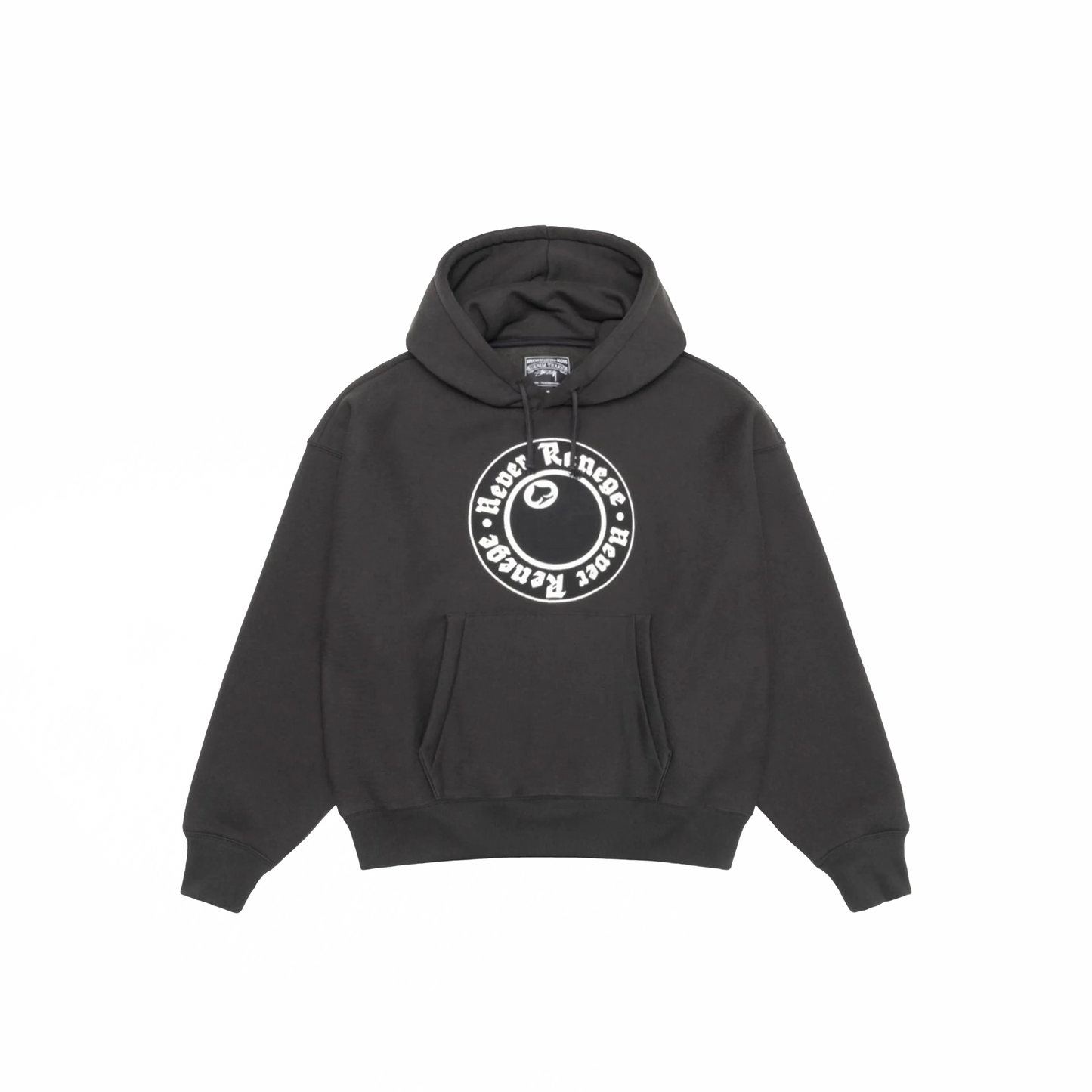 Denim Tears Denim Tears x Stussy Never Renege Hoodie Black Denim Tears Denim Tears x Stussy Never Renege Hoodie Black