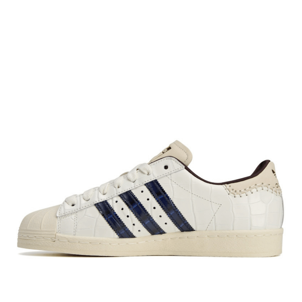 Wales Bonner x adidas Superstar White Croc