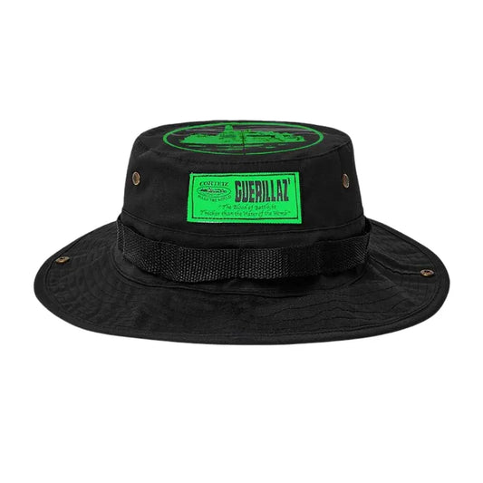Corteiz Corteiz Guerillaz Bucket Hat Black Green