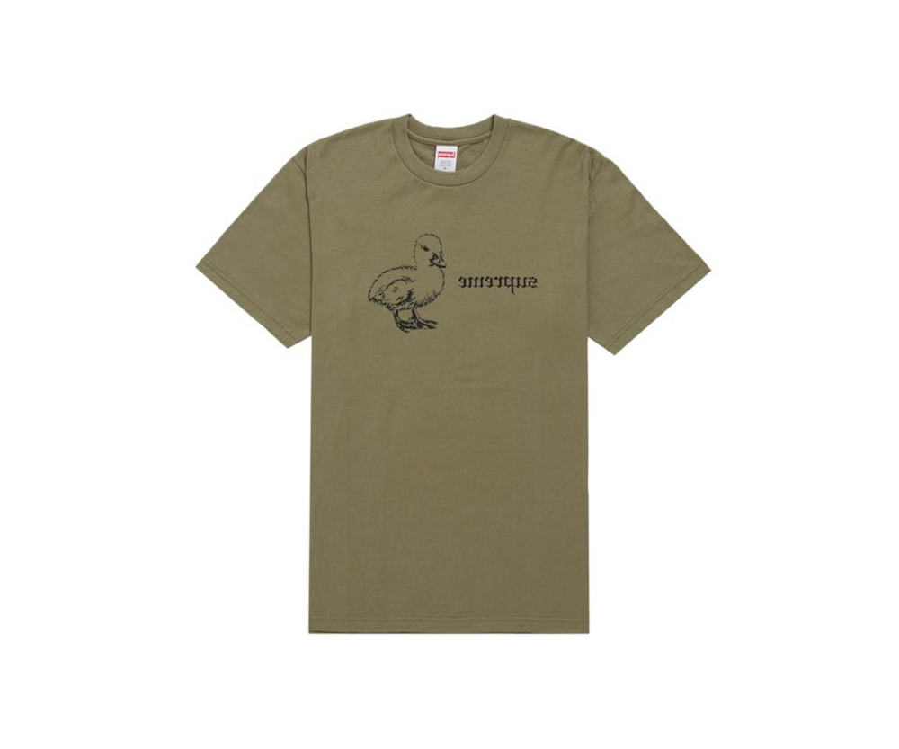 Supreme Duck Tee Light Olive
