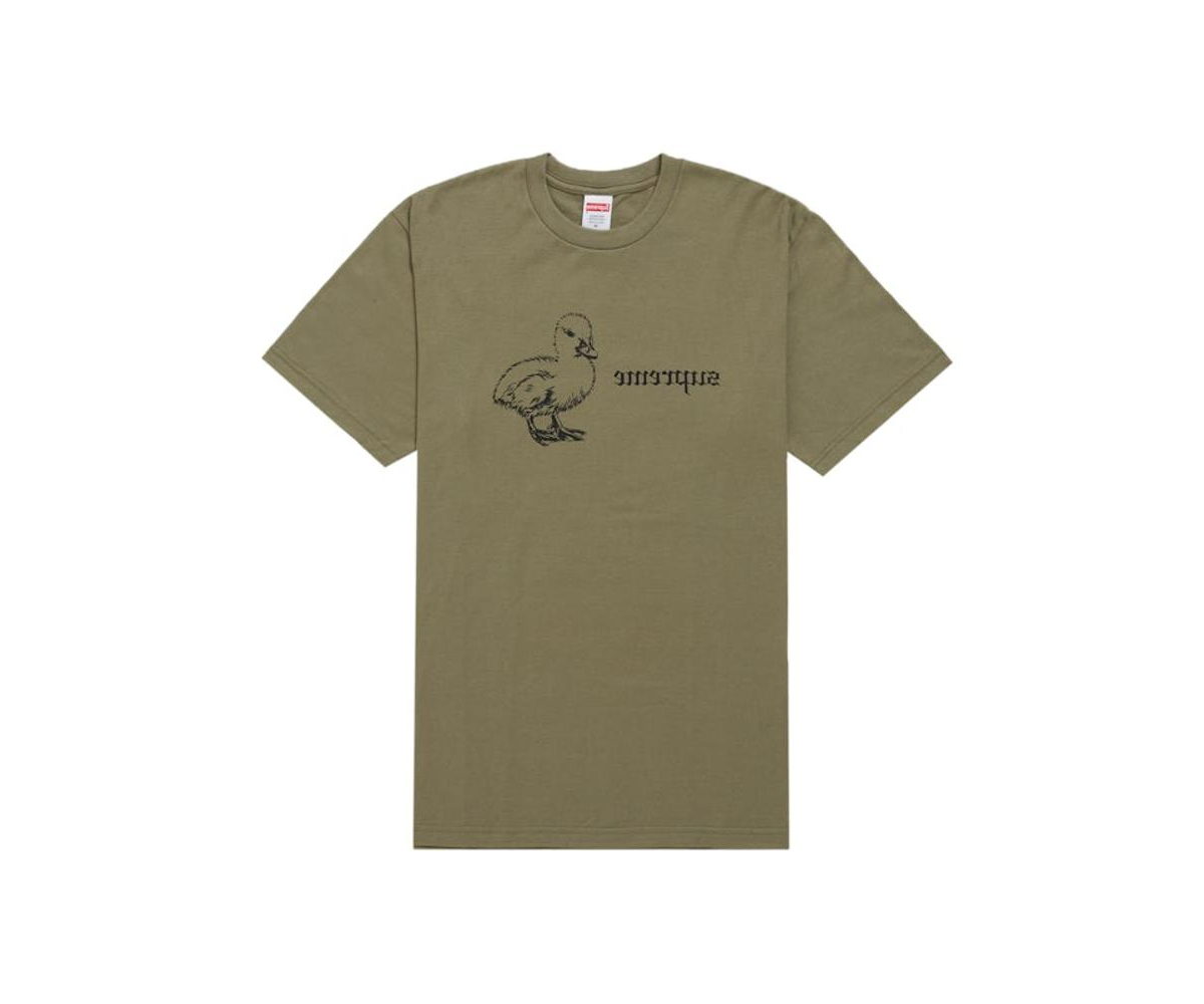 Supreme Duck Tee Light Olive