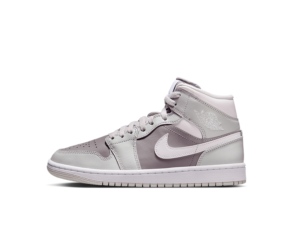 Jordan 1 Mid Photon Dust Atmosphere Grey (Women's)