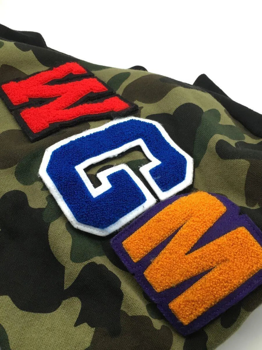 BAPE Shark Full Zip Hoodie Camo Hood Black