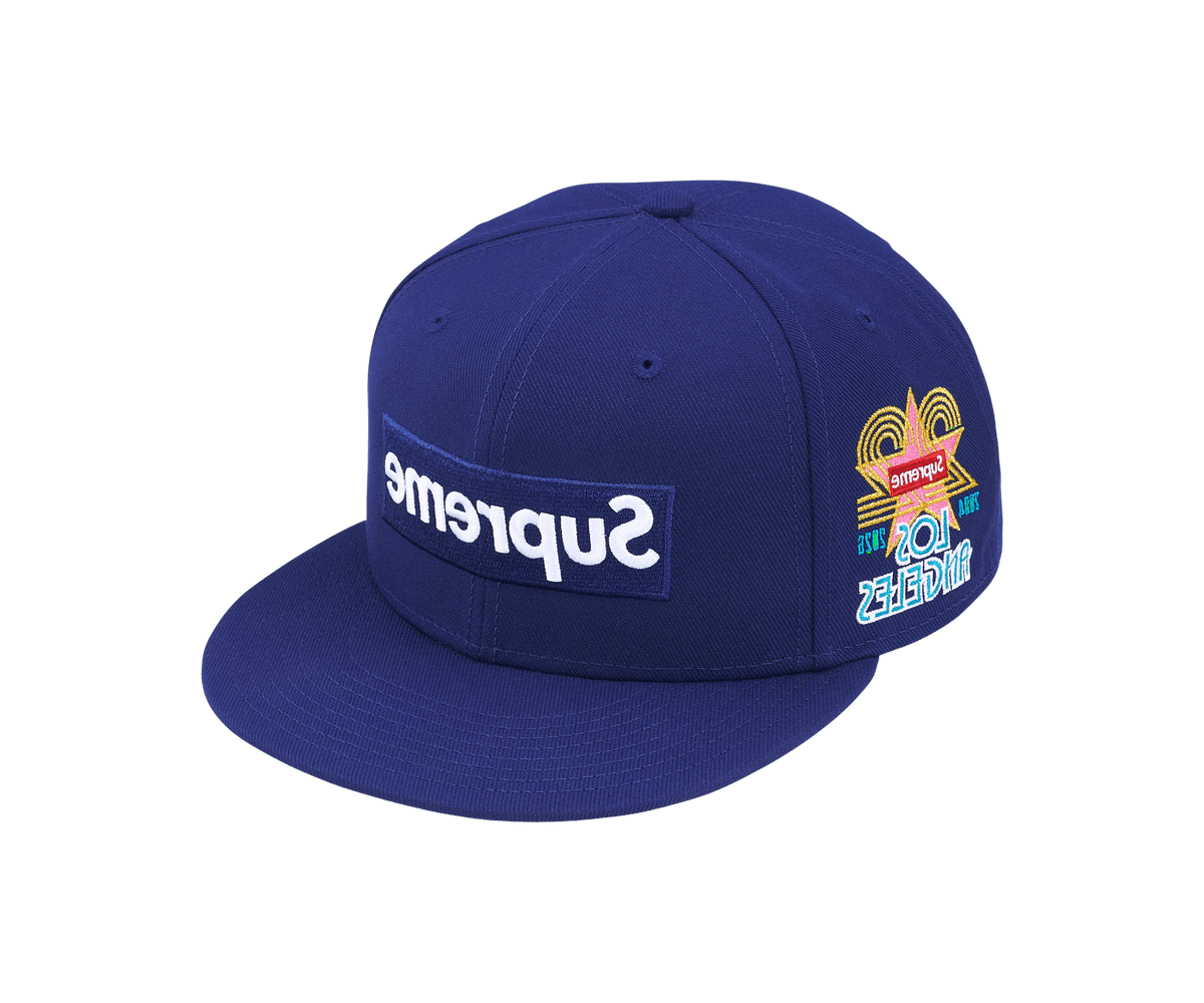Supreme Shop Box Logo New Era 'Light Navy Los Angeles'
