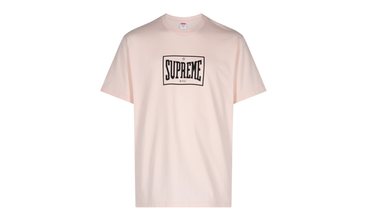 Supreme Warm Up Tee Pale Pink