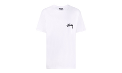 Stussy Fuzzy Dice Tee White