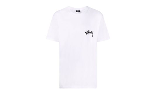 Stussy Fuzzy Dice Tee White