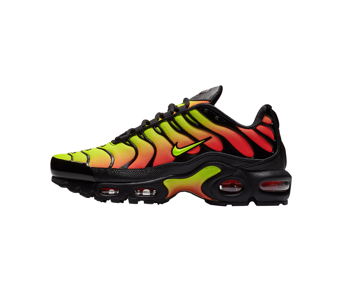 Nike Air Max Plus Black Volt Solar Red (Women's)
