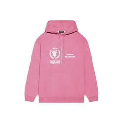 Balenciaga World Food Programme Hoodie Pink - BBWFP-HD-PNK
