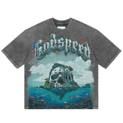 Godspeed Godspeed GS Island II NG T-shirt Grey Wash