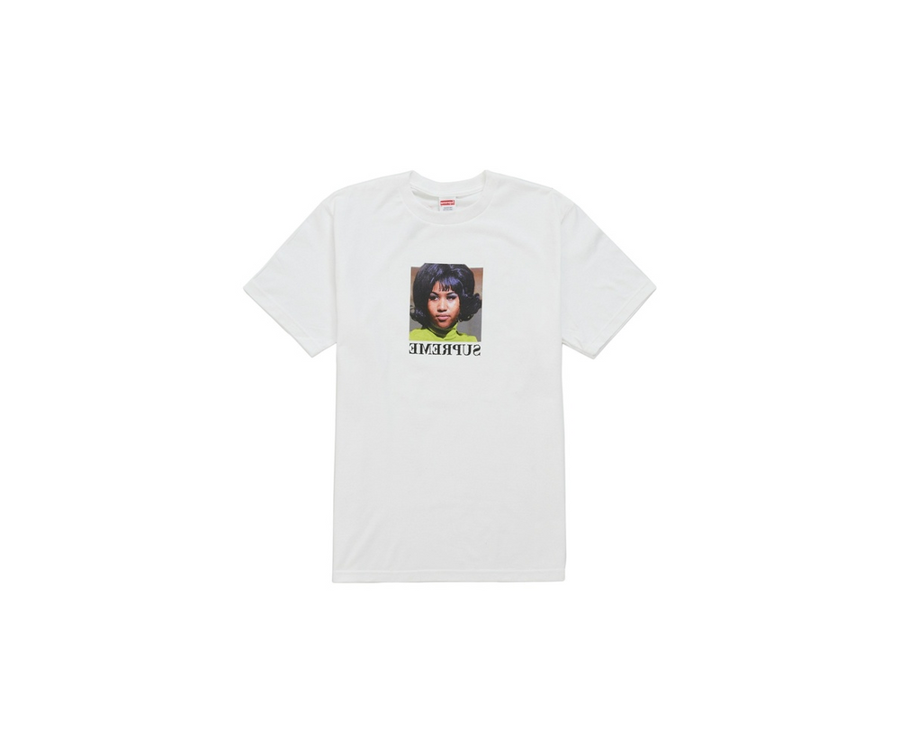 Supreme Aretha Tee White