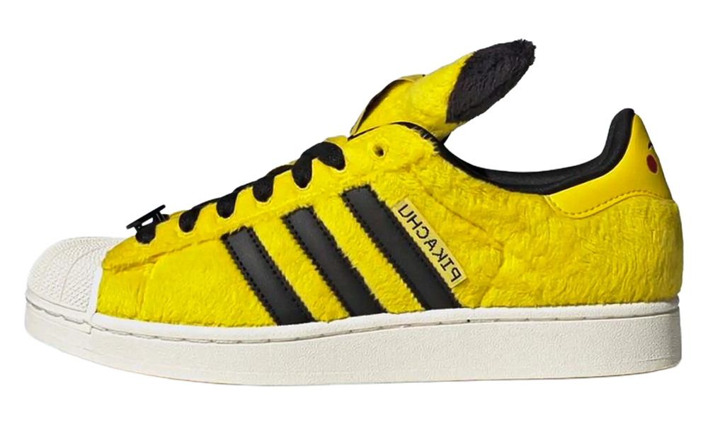 adidas Superstar Pokémon Pikachu Yellow