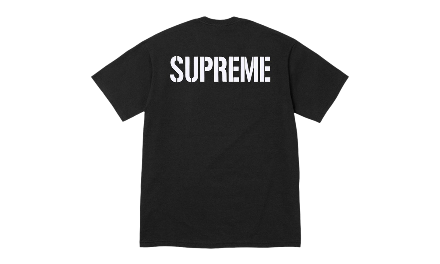 Supreme World Famous Tee Black