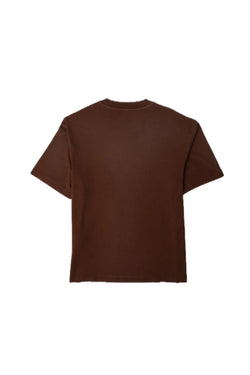 Acne Studios Acne Studios STOCKHOLM 1966 Logo Relaxed Fit T-shirt Chocolate Brown