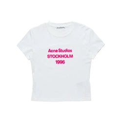 Acne Studios Acne Studios 1996 Logo T-shirt Slim White