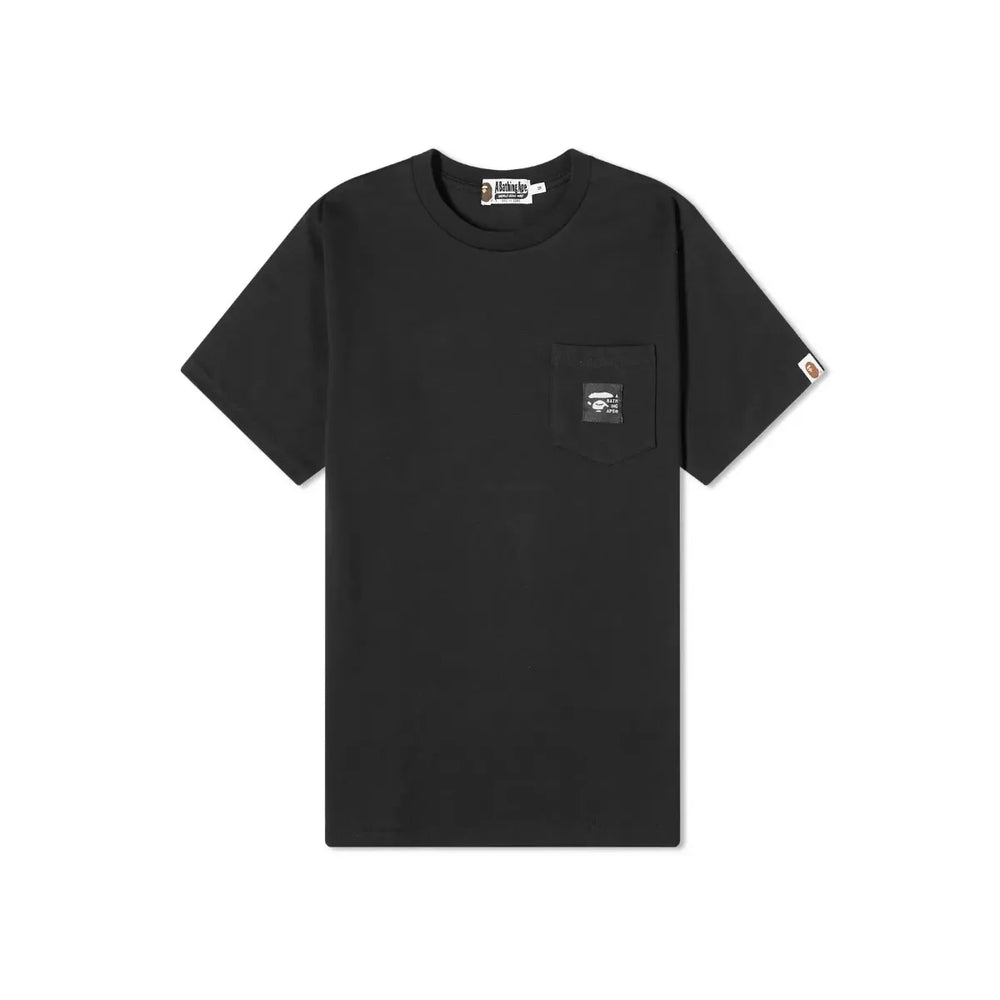 BAPE Label Pocket Tee Black