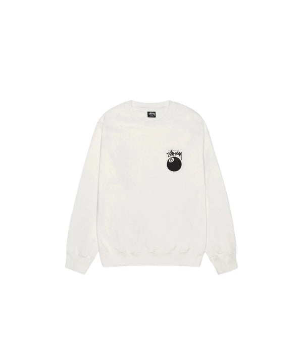 Stussy 8 Ball Pigment Dyed Crewneck Natural