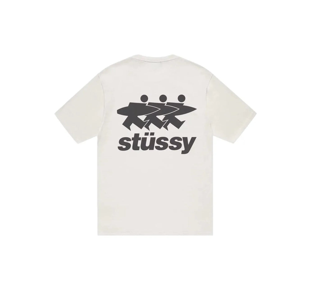 Stussy Surfwalk Tee Pigment Dyed Natural