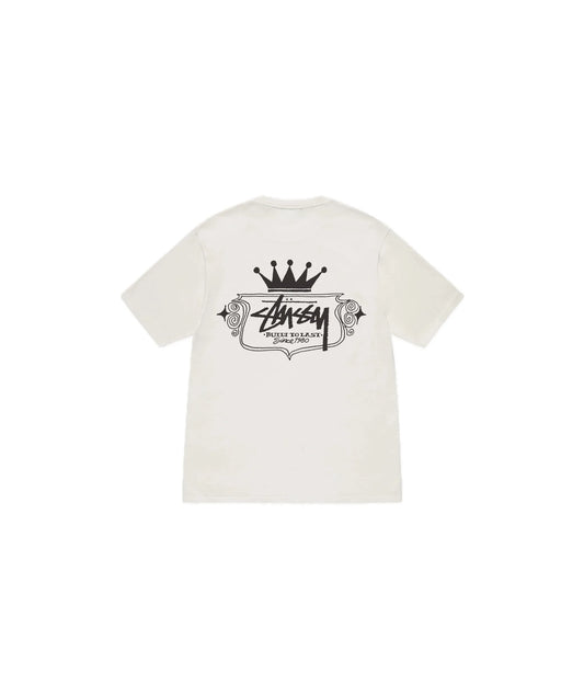 Stussy Built To Last Tee Pigment Dyed Natural