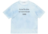 Acne Studios Relaxed Fit Logo T-shirt Dusty Blue