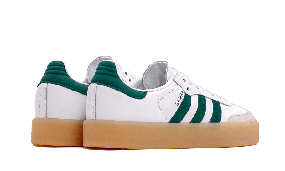 Adidas Sambae White Collegiate Green Gum - ID0440