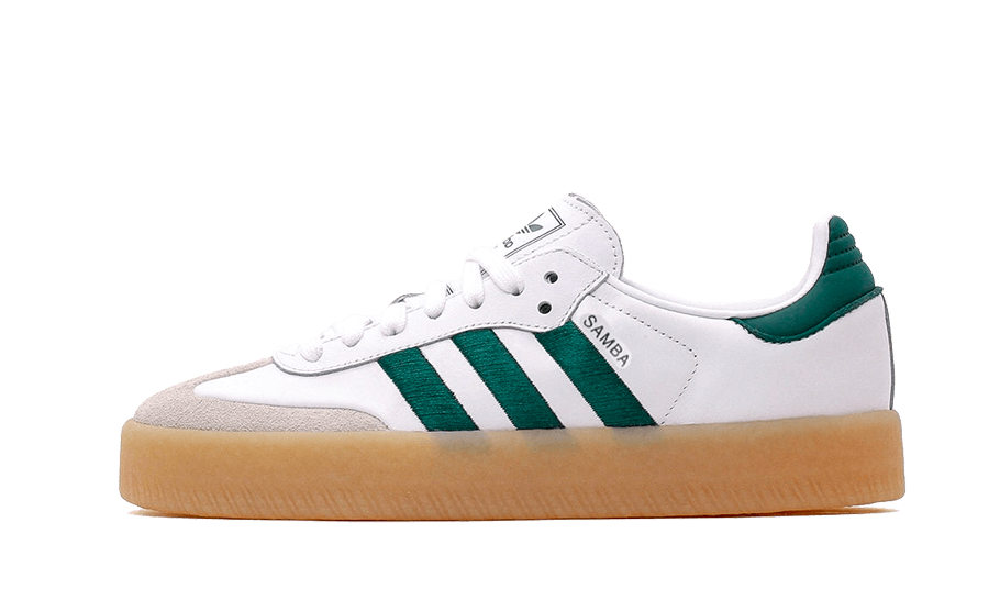 Adidas Sambae White Collegiate Green Gum - ID0440