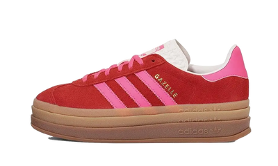 adidas Gazelle Bold Collegiate Red Lucid Pink - Aplug