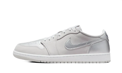 Air Jordan Air Jordan 1 Low OG Metallic Silver - CZ0790-002 / CZ0858-002