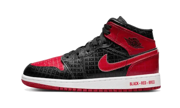 Air Jordan 1 Mid Breed Text