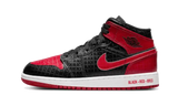 Air Jordan 1 Mid Bred Text - Aplug