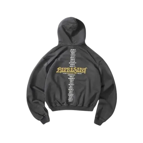 Represent Golden Tour Hoodie Grey