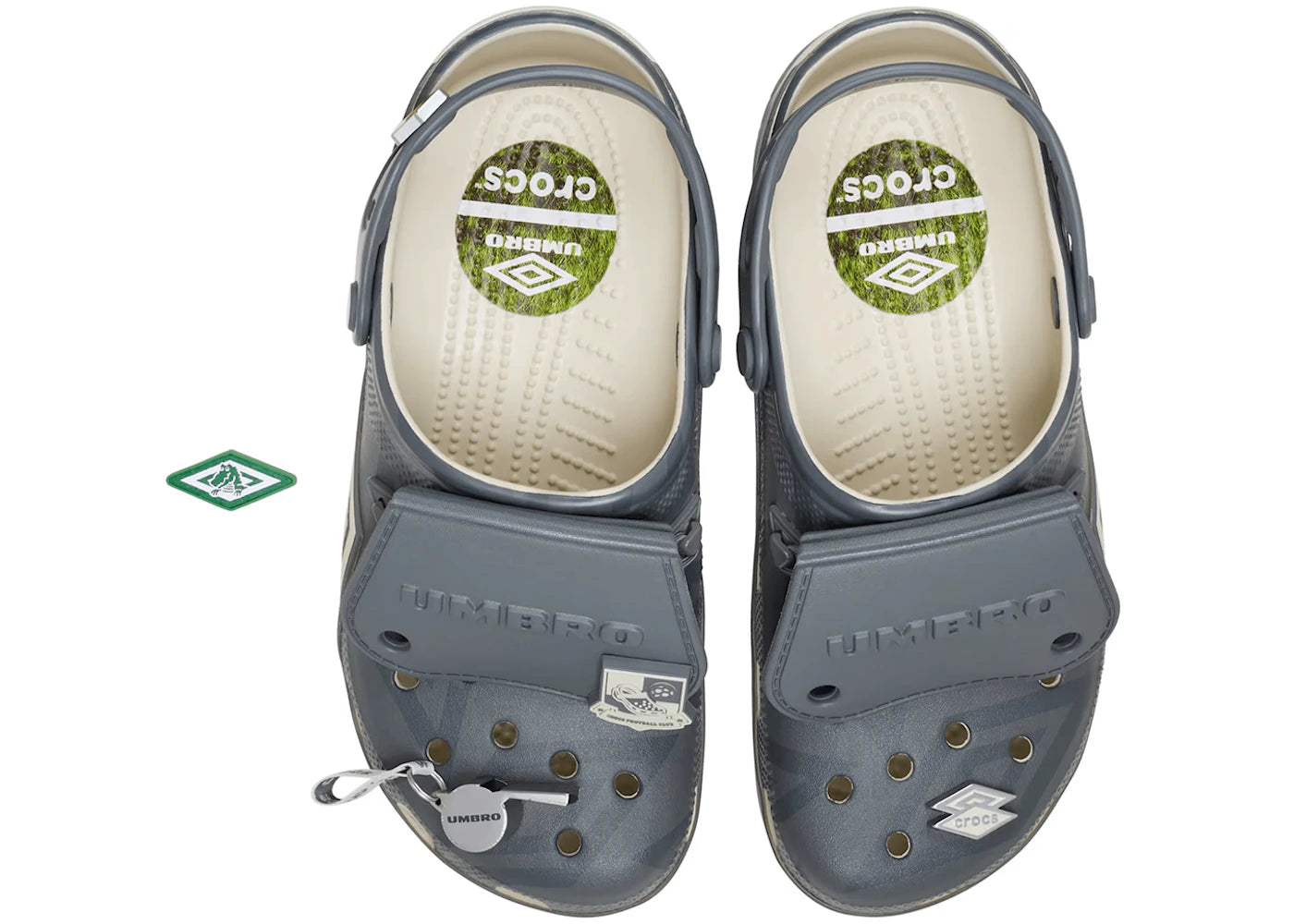 Crocs Classic Clog Umbro Bone Slate Grey - 213397-2YD
