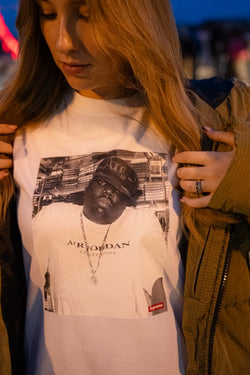 Supreme Jordan Biggie S S Top White