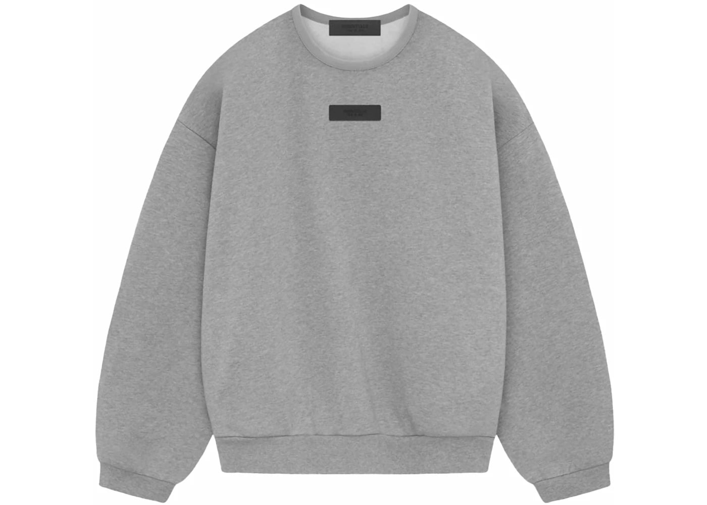 Fear Of God Essentials Crewneck Dark Heather Oatmeal - 192SP244683F