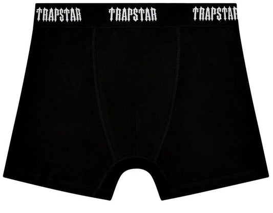 Trapstar Boxer Short Black Black - TRAP-BOXSH-BBLACK