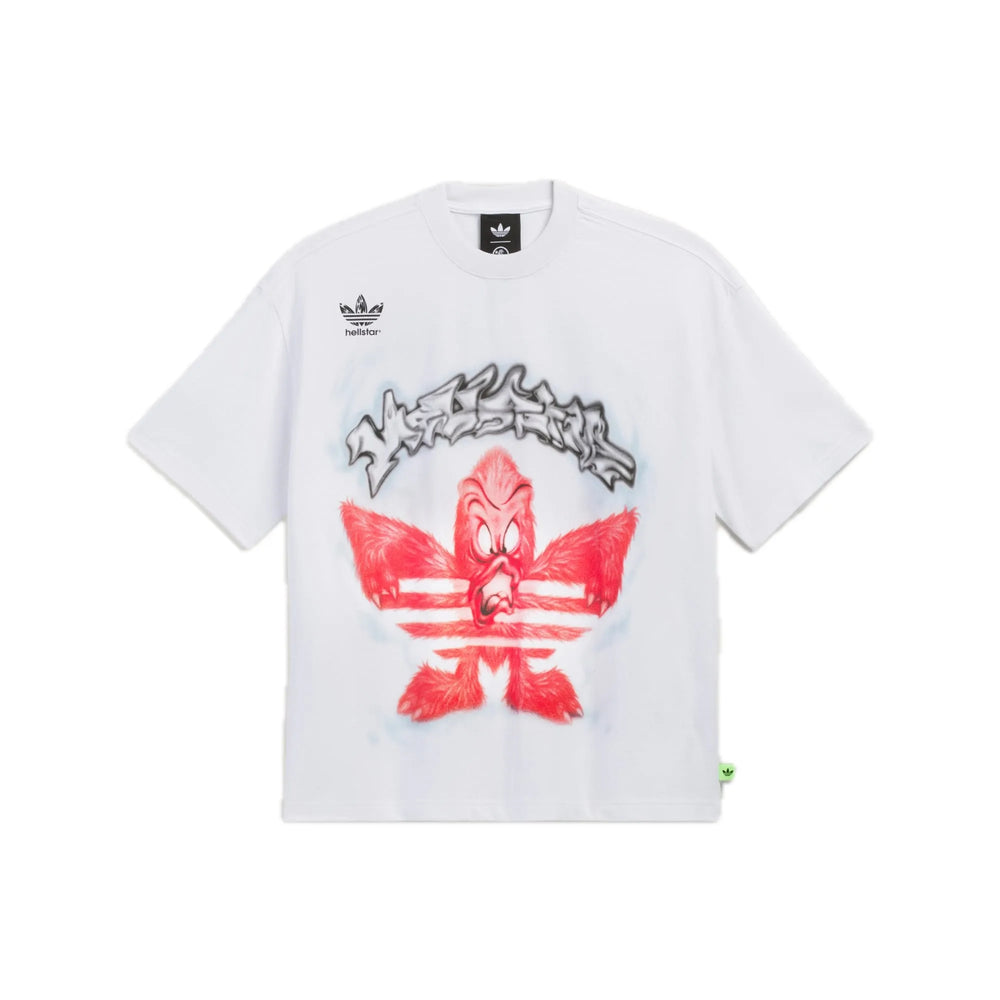 Adidas Hellstar Graphic White Tee