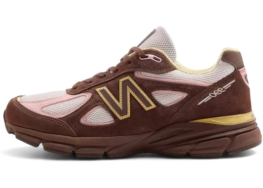 New Balance 990v4 MiUSA Pumpernickel Pink Chalk