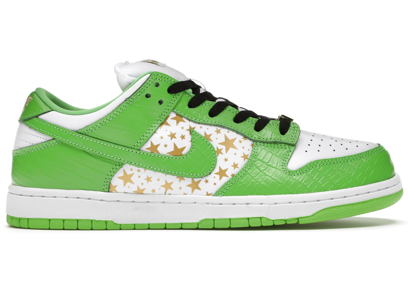 SB Dunk Low Supreme Stars Mean Green (2021) - DH3228-101