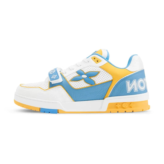 Louis Vuitton LV Trainer Yellow Blue - 1AIIXW