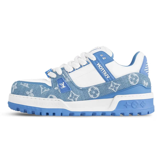  Louis Vuitton LV Trainer Maxi Monogram Blue - 1ACWHW
