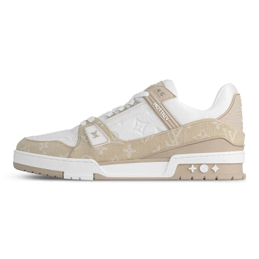 Louis Vuitton LV Trainer Monogram Beige - 1AIKMH