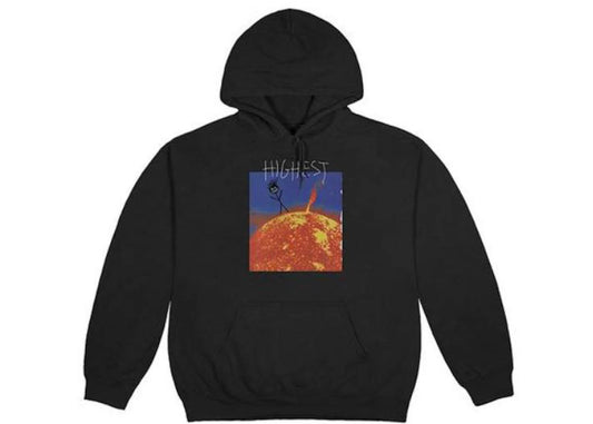 Travis Scott Highest In The Room Sun Hoodie Black