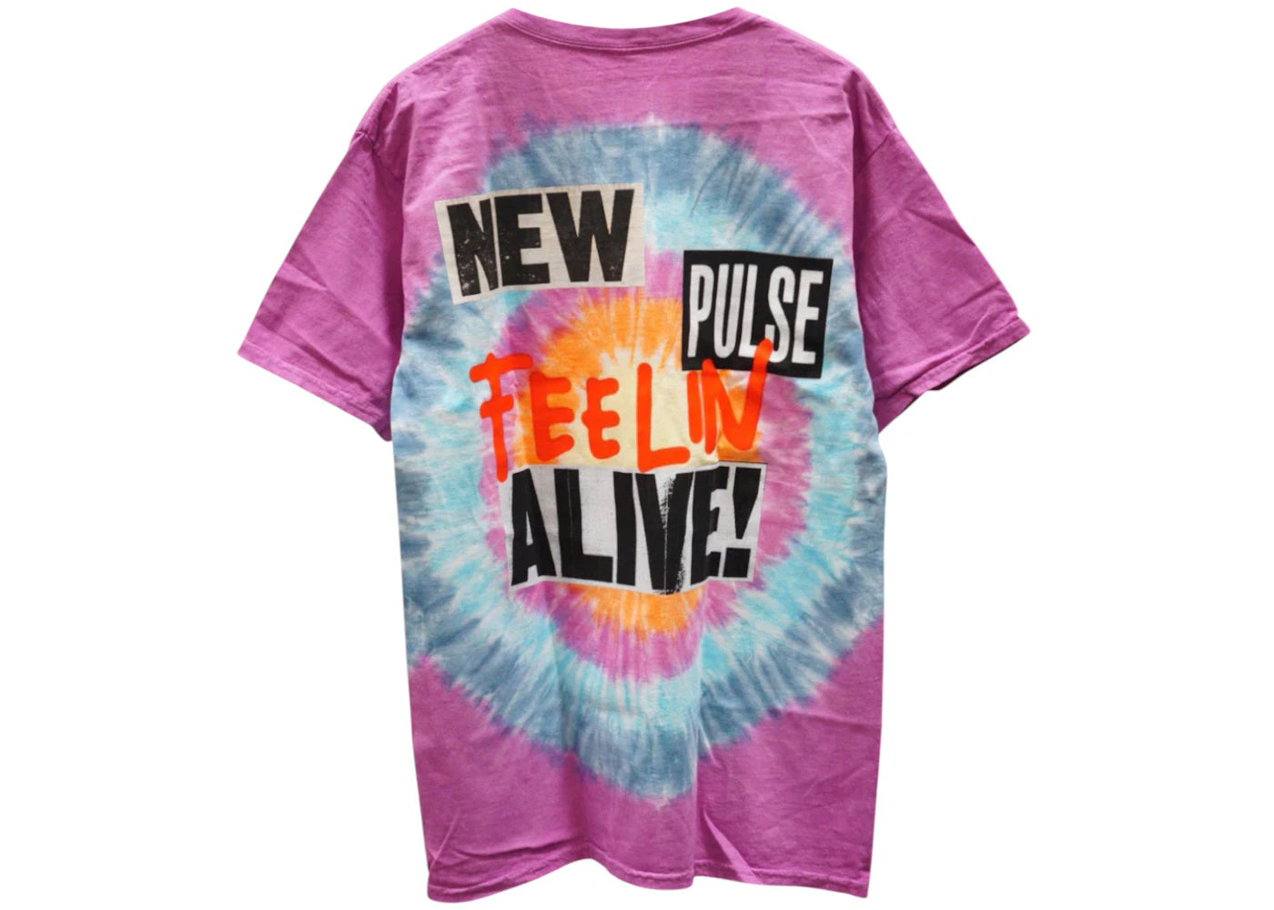 Travis Scott New Pulse Feeling Alive! Tee Tie-Dye