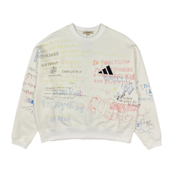 Adidas Yeezy Season 5 Scribble Hand Drawn Crewneck by ERD