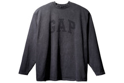 Yeezy Gap Engineered by Balenciaga Dove L/S T-shirt Black - YZYGP-EBBDLT-BLACK